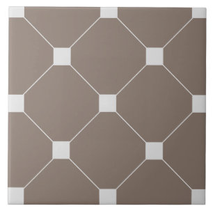Viktorianisches geometrisches Muster Fliese