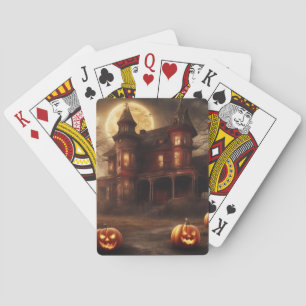 Viktorianisches Herrenhaus-Design Spielkarten