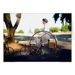 Viktorianisches Hochrad Dreirad