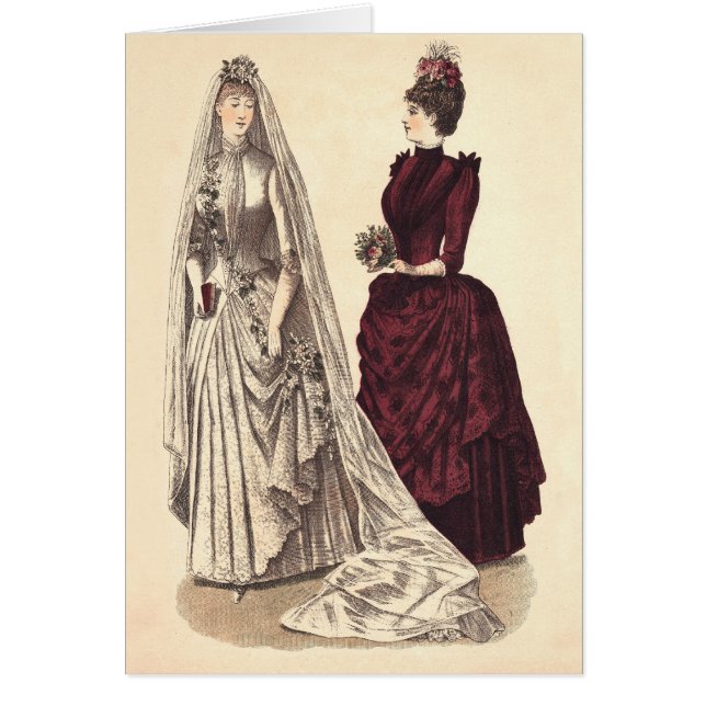Viktorianisches Hochzeitskleid (Vorne)
