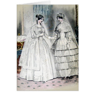 Viktorianisches Hochzeitskleid