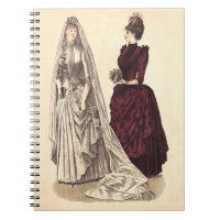 Viktorianisches Hochzeitskleid