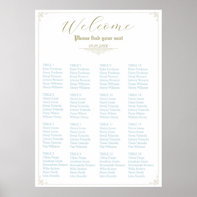 Viktorianisches Hochzeitssitzposter Poster (Vorne)