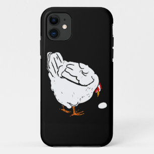 Viktorianisches Holz geschnitten Weißhühnchen und  Case-Mate iPhone Hülle