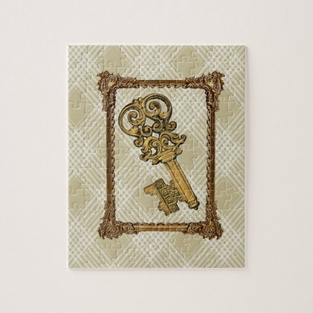 Viktorianisches Jigsaw Puzzle (Vertikal)