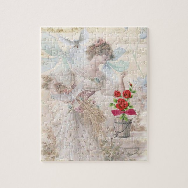Viktorianisches Jigsaw Puzzle (Vertikal)