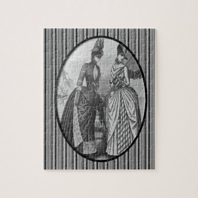 Viktorianisches Jigsaw Puzzle (Vertikal)
