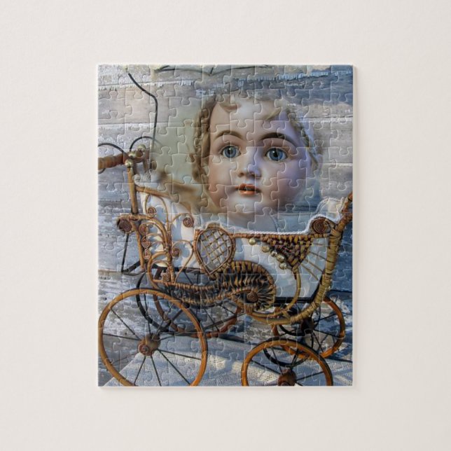 Viktorianisches Jigsaw Puzzle (Vertikal)
