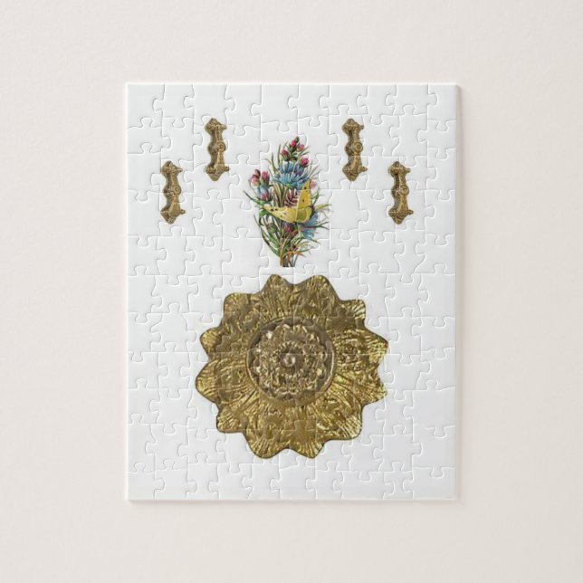Viktorianisches Jigsaw Puzzle (Vertikal)