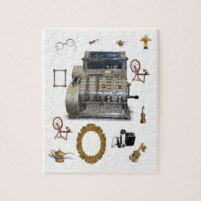 Viktorianisches Jigsaw Puzzle (Vertikal)