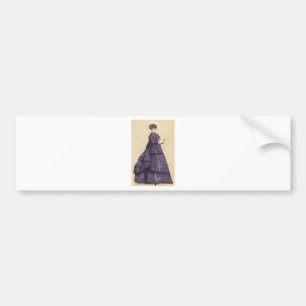 Viktorianisches Kleid Autoaufkleber