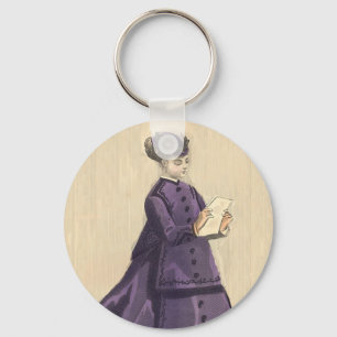 Viktorianisches Kleid Schlüsselanhänger