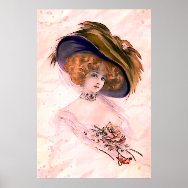 Viktorianisches Lady_GC-Poster Poster (Vorne)