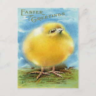 Viktorianisches Ostern Feiertagspostkarte
