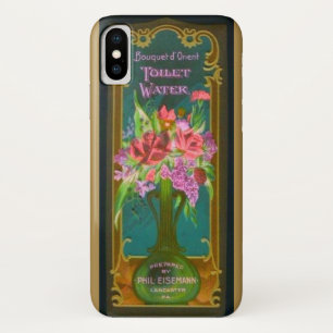 Viktorianisches Parfüm-Etikett mit Blumenmuster Vi Case-Mate iPhone Hülle
