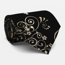 Viktorianisches Schwarz und Gold