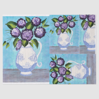 Viktorianisches Shabby Chic Tissue Paper für DIY Seidenpapier