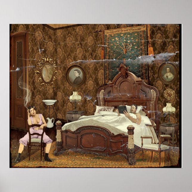 Viktorianisches Tablet Poster (Vorne)