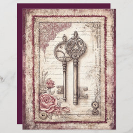 Viktorianisches und spitzes Scrapbook