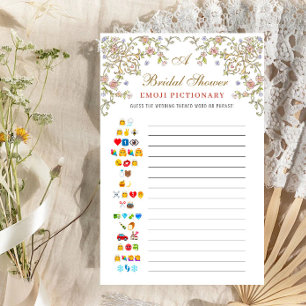 Viktorianisches Verziert Grace Floral Brautparty G