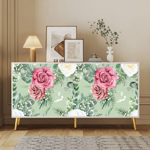 Viktorianisches Vintages Blumendecoupage Tissue Pa Seidenpapier