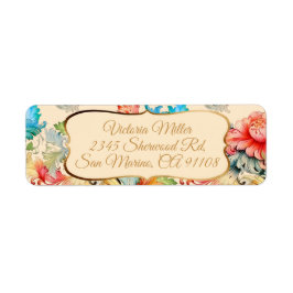 Viktorianisches Vintages Blumenmuster