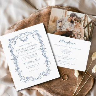 Viktorianisches Vintages französisches Foto auf ei