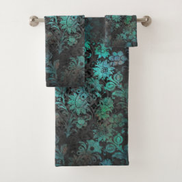 Viktorianisches Vintages Goth Bath Handtuch Set