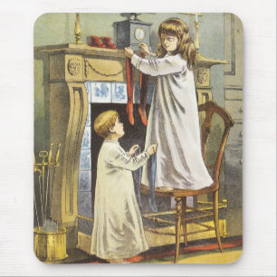 Viktorianisches Weihnachten, Weihnachtsstrümpfe fü Mousepad