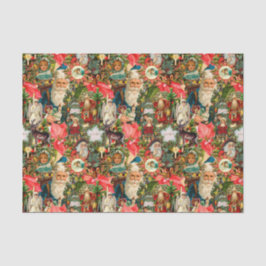 Viktorianisches Weihnachtsfest Seidenpapier