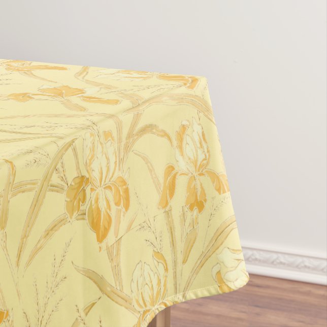 Viktorianisches Zeitalter Jugendstil Iris Blumenmu Tischdecke (Beispiel)