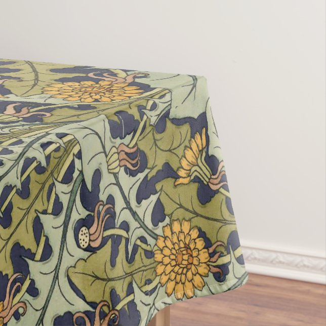 Viktorianisches Zeitalter Jugendstil-Leuchte Blume Tischdecke (Beispiel)