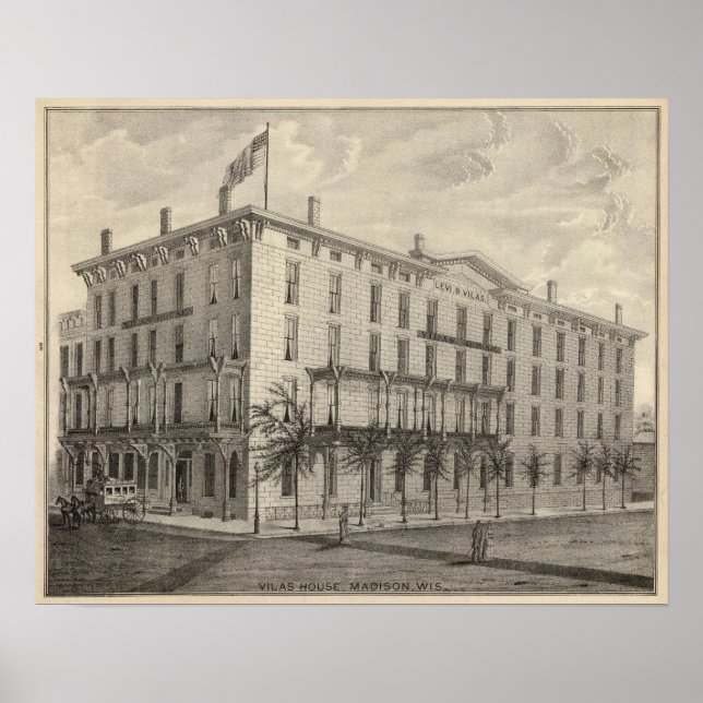 Vilas House, Madison, Wis Poster (Vorne)