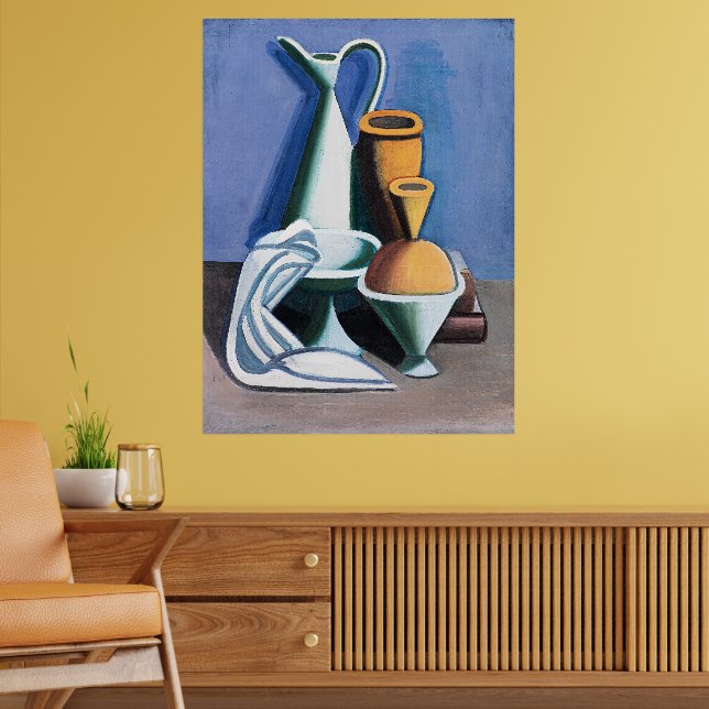 Vilhelm Lundstroms Gemälde mit Gießkanne, Poster (Wohnzimmer 2)