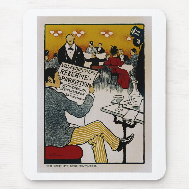 Vilhem Soborgs Nachfolger Mousepad (Vorne)