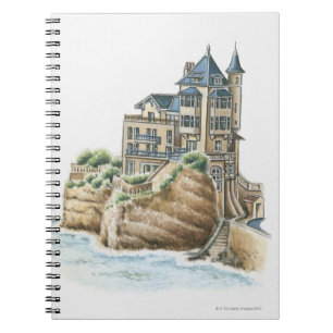 Villa Belza, Biarritz, Frankreich Notizblock