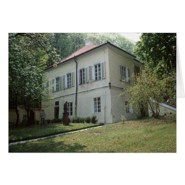 Villa Bertramka-Mozart-Prag (Vorderseite (Horizontal))