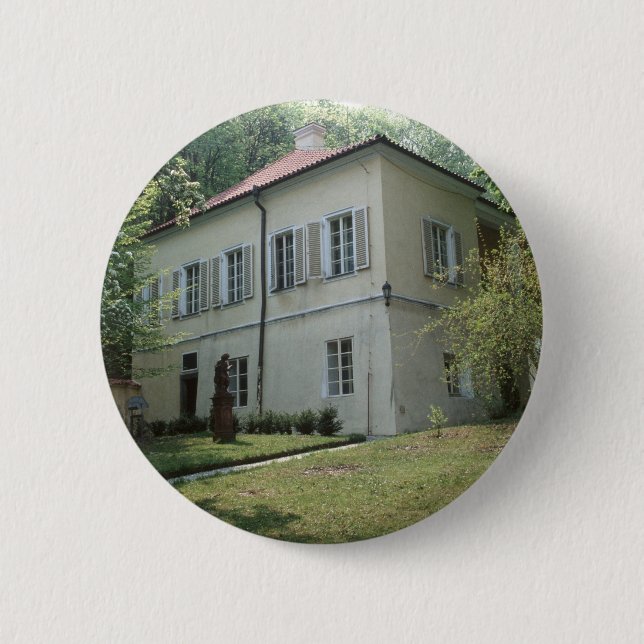 Villa Bertramka-Mozart-Prag Button (Vorderseite)