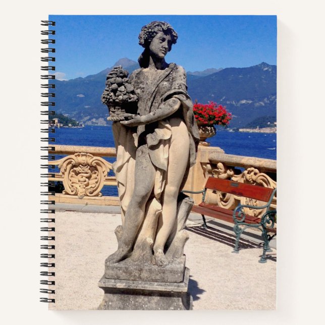 Villa del Balbianello - Comer See - Italien - Stat Notizbuch (Vorderseite)