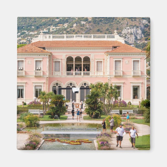 Villa Ephrussie Frankreich Provence Magnet (Vorne)