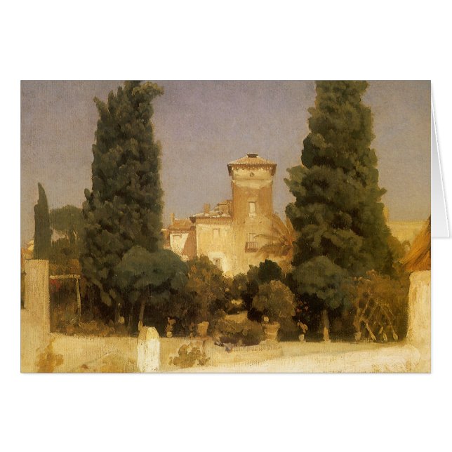 Villa Malta, Rome by Lord Frederic Leighton (Vorderseite (Horizontal))