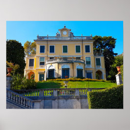 Villa Margherita Ricordi Grianti Comer See Italien Poster