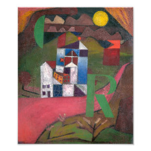 Villa R   Paul Klee   Fotodruck