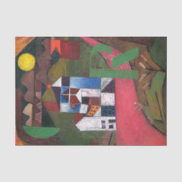 Villa R von Paul Klee, Abstrakte Kunst Seidenpapier