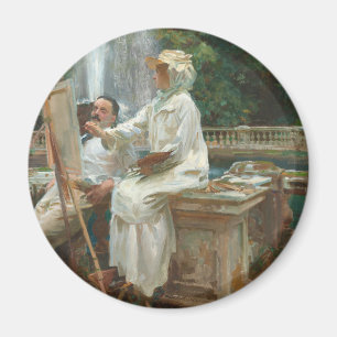 Villa Torlonia Frascati, Italien von Sargent Magnet