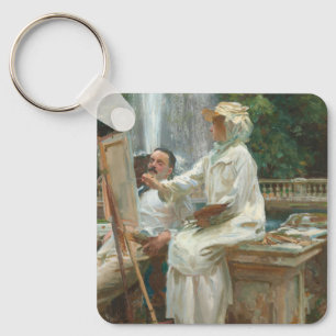 Villa Torlonia Frascati, Italien von Sargent Schlüsselanhänger