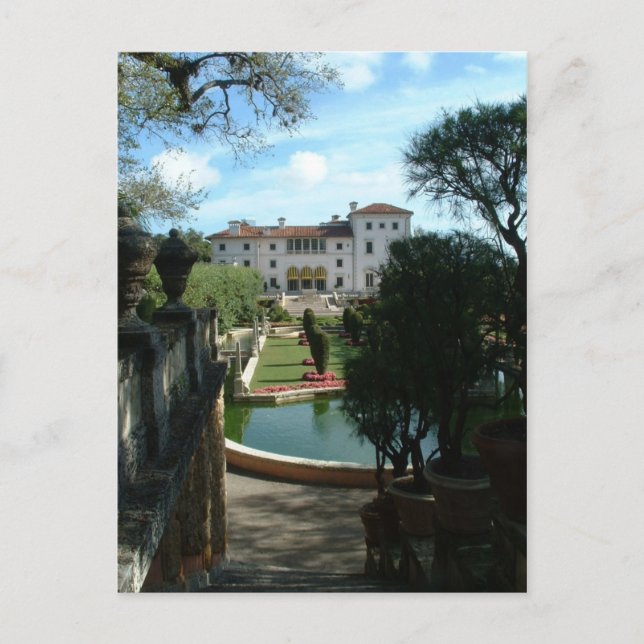 Villa Vizcaya Postkarte (Vorderseite)