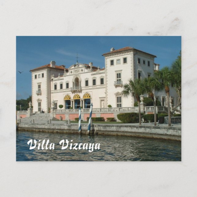 Villa Vizcaya Postkarte (Vorderseite)