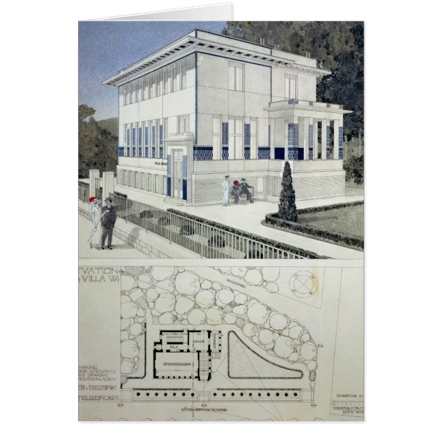 Villa Wagner, Vienne (Devant)