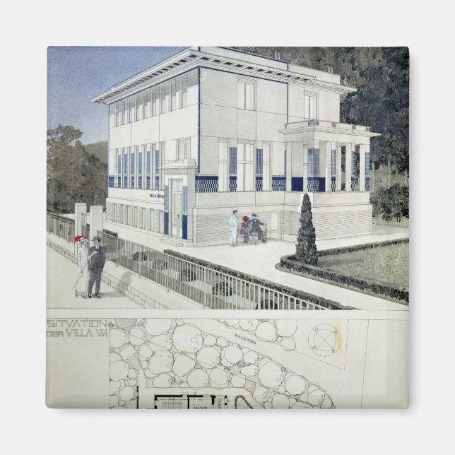 Villa Wagner, Wien Magnet (Vorne)